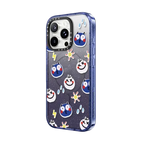 You Have Our Supports. | iPhone 16 Pro Max / Impact Case MagSafe Compatible / Glitter Indigo | Image 2