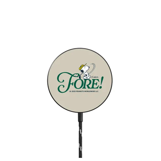 Snoopy Fore PowerThru Magnetic Wireless Charger | Image 1
