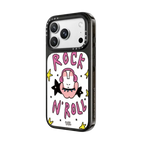 Sukeydokey Rock 'n' Roll Phone Case | iPhone 18 Pro Max / Impact Case MagSafe Compatible - Glossy / Glossy Black | Image 2