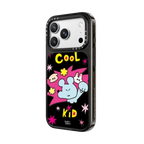 Sukeydokey Cool Kid Phone Case | iPhone 18 Pro Max / Impact Case MagSafe Compatible - Glossy / Glossy Black | Image 2