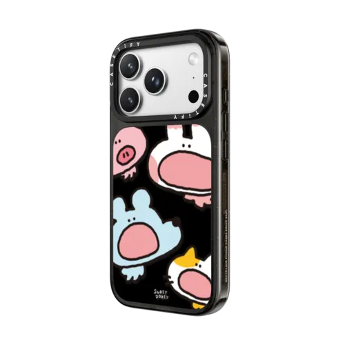 Sukeydokey Aaaah! Phone Case | iPhone 18 Pro Max / Impact Case MagSafe Compatible - Glossy / Glossy Black | Image 2