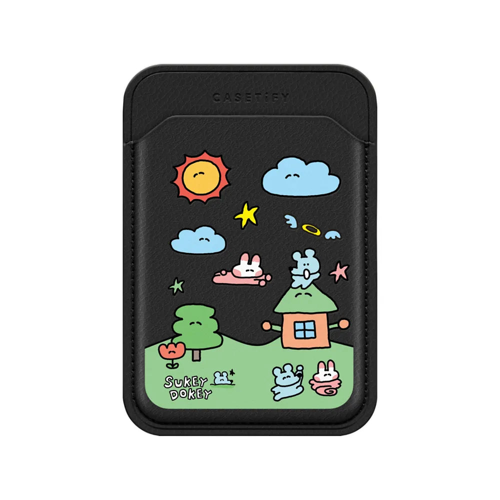 Sukeydokey Happy Day MagSafe Wallet