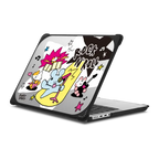 Sukeydokey Rock 'n' Roll MacBook Case | MacBook Pro 14-inch (M1 - M5) / MacBook Bounce Case / Black | Image 1