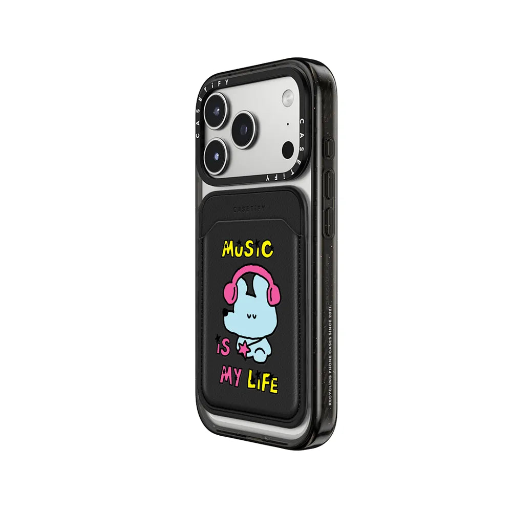 Sukeydokey Music is My Life MagSafe Wallet