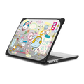 Sukeydokey Deco Sticker MacBook Case | MacBook Pro 14-inch (M1 - M5) / MacBook Bounce Case / Black | Image 1