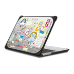 Sukeydokey Deco Sticker MacBook Case | MacBook Pro 14-inch (M1 - M5) / MacBook Bounce Case / Black | Image 1