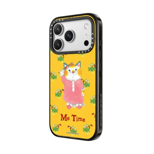 Me Time Sally Phone Case | iPhone 17 Pro Max / Impact Case MagSafe Compatible / Black | Image 2