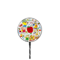 Richard Scarry Busy World Sticker Magnetic Wireless Charger |   / PowerThru Magnetic Wireless Charger MagSafe Compatible / Black | Image 1