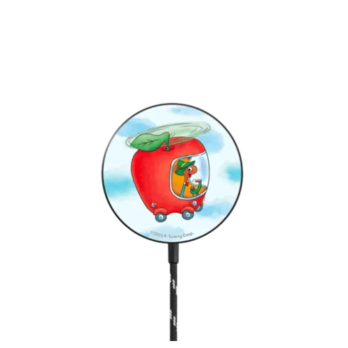 Lowly Apple Mobile Magnetic Wireless Charger |   / PowerThru Magnetic Wireless Charger MagSafe Compatible / Black | Image 1