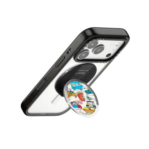 Things That Go Snappy Grip Stand | Snappy Grip Stand / Snappy Mirror Grip Stand MagSafe Compatible / Silver | Image 3