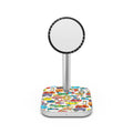 Things That Go Pattern Powerthru 2-In-1 Charging Stand | Image 1