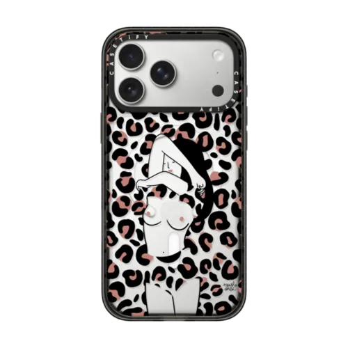 WILD GIRL | iPhone 17 Pro Max / Impact Case MagSafe Compatible / Black | Image 1