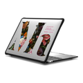 Vase of Flowers Laptop Case | MacBook Air 13-inch (M1 / Intel) / MacBook Impact Case / Black | Image 1