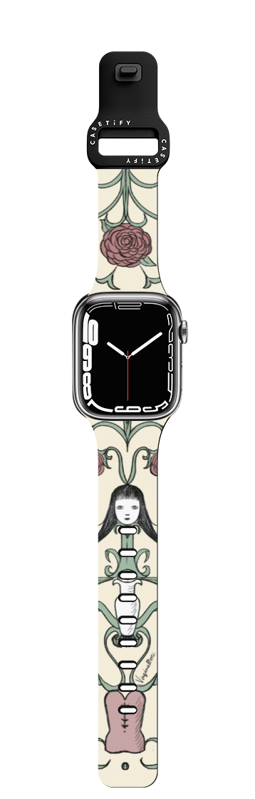 Grottesche Watchband | Apple Watch Series 7-9 (45mm) / Impact Band / Black | Image 1