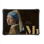 Girl with a Pearl Earring Laptop Case | MacBook Air 13-inch (M1 / Intel) / MacBook Impact Case / Black | Image 2