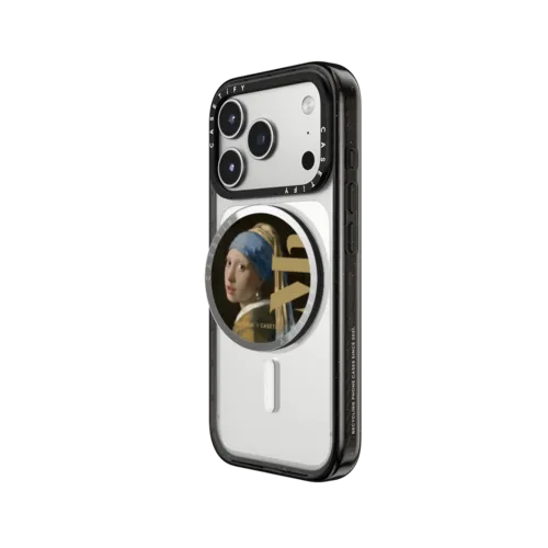 Girl with a Pearl Earring Snappy Grip Stand | Snappy Grip Stand / Snappy Mirror Grip Stand MagSafe Compatible / Silver | Image 2