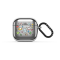 Sukeydokey Mini Mates Earbuds Case | AirPods 4 & 5 / Earbuds Mirror Case / Silver | Image 1