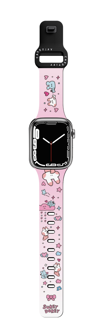 Sukeydokey Love Bomb Watch Band | Apple Watch Series 7-9 (45mm) / Impact Band / Black | Image 1