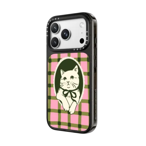 Kitty Frame | iPhone 18 Pro Max / Impact Case MagSafe Compatible - Glossy / Glossy Black | Image 2