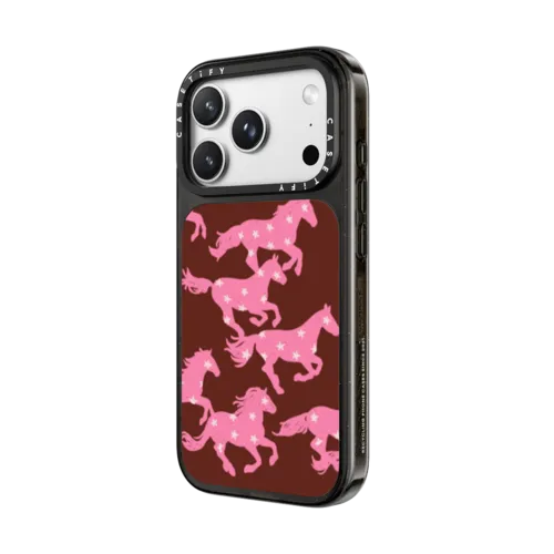Wild Horses | iPhone 18 Pro Max / Impact Case MagSafe Compatible - Glossy / Glossy Black | Image 2