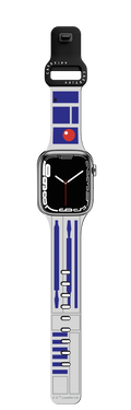 R2D2 Watch Band | Apple Watch Series 7-9 (45mm) / Impact Band / Black | Image 1