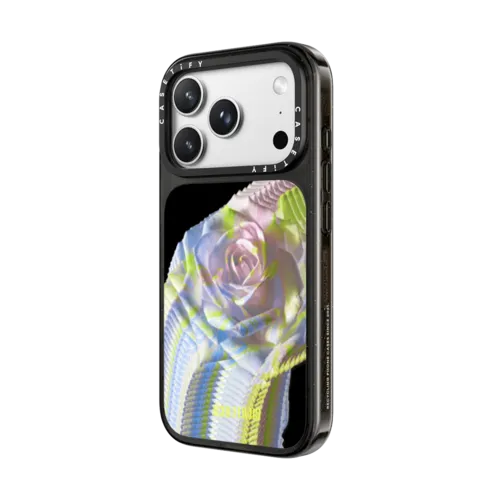 Marble Rose | iPhone 18 Pro Max / Impact Case MagSafe Compatible - Glossy / Glossy Black | Image 2