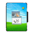 Bunny Talk | iPad Pro 12.9-inch (5th/6th gen) / iPad Impact Folio Case / Black | Image 1