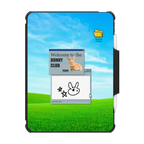 Bunny Talk | iPad Pro 12.9-inch (5th/6th gen) / iPad Impact Folio Case / Black | Image 1