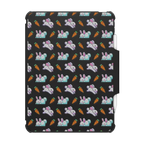 Bunny Carrot | iPad Pro 12.9-inch (5th/6th gen) / iPad Impact Folio Case / Black | Image 1