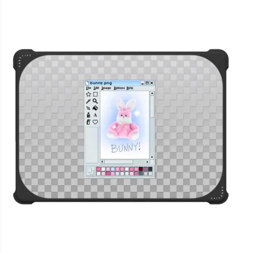 Bunny.png | MacBook Pro 14-inch (M1 - M5) / MacBook Bounce Case / Black | Image 2