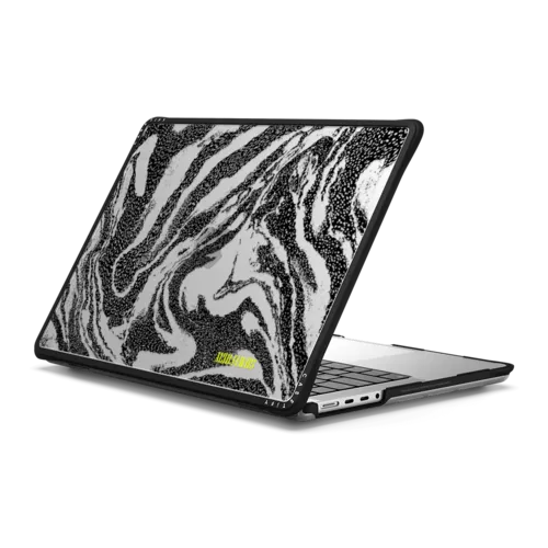 Future Marble | MacBook Pro 14-inch (M1 - M5) / MacBook Impact Case / Black | Image 1