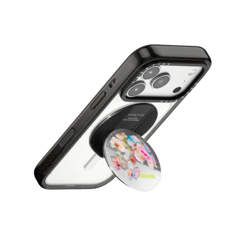 Dream Flwrs | Snappy Grip Stand / Snappy Mirror Grip Stand MagSafe Compatible / Silver | Image 3
