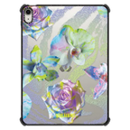 Neon Garden | iPad Air 11-inch (M2 - M4) / iPad Impact Case / Black | Image 1