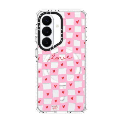 Love | Galaxy S26 / Impact Clear Magnetic Case / Clear | Image 1