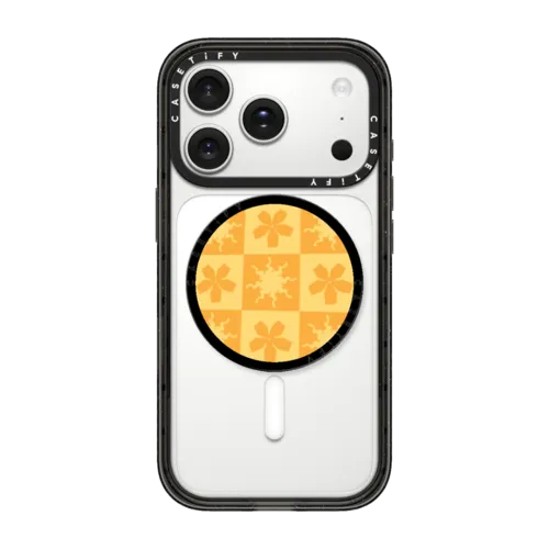 Sun or Flower | Snappy Grip Stand / Snappy Grip Stand MagSafe Compatible / Black | Image 1