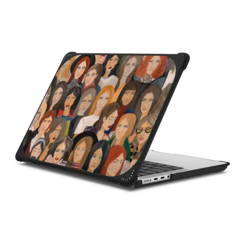 Fashion Week Laptop Case | MacBook Pro 14-inch (M1 - M5) / MacBook Bounce Case / Black | Image 1