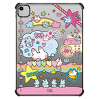 Sukeydokey Deco sticker Ipad Case | iPad Air (4th/5th gen) / iPad Impact Case / Black | Image 1