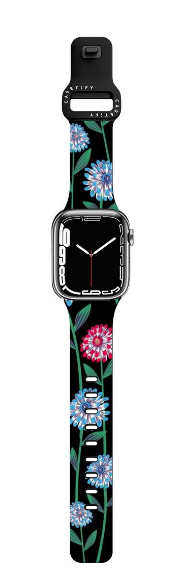 Petit Fleur | Apple Watch Series 7-9 (45mm) / Impact Band / Black | Image 1