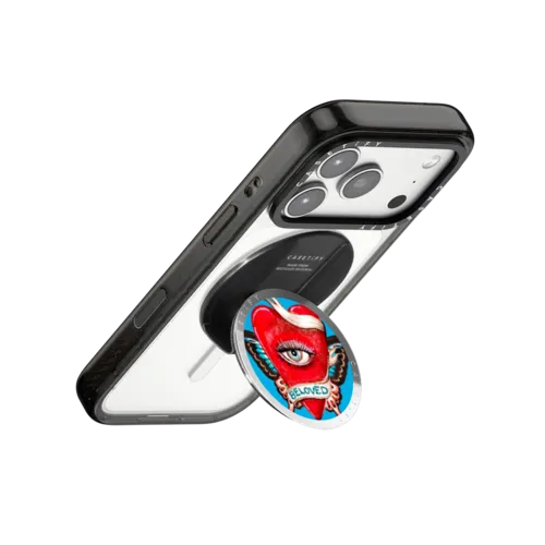 Love Tango Snappy Grip Stand | Snappy Grip Stand / Snappy Mirror Grip Stand MagSafe Compatible / Silver | Image 3