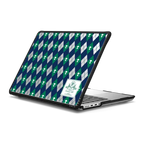 Peanuts Argyle Pattern Laptop Case | MacBook Pro 14-inch (M1 - M5) / MacBook Impact Case / Black | Image 1