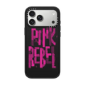 Pink Rebel | iPhone 17 Pro Max / Impact Case MagSafe Compatible / Matte Black | Image 1