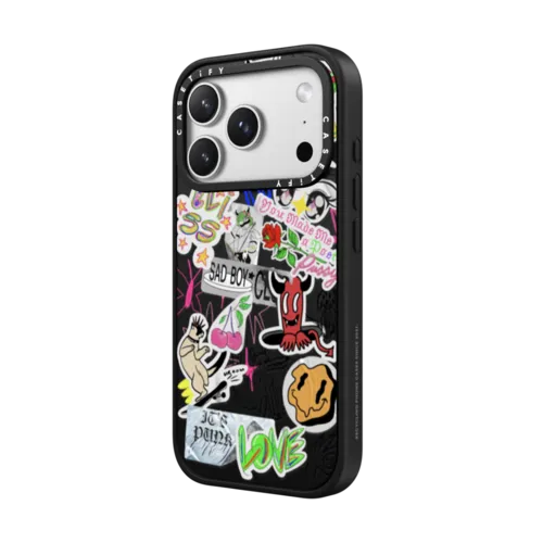 COOLLY DUMP - GELBOYS  | iPhone 17 Pro Max / Impact Case MagSafe Compatible / Matte Black | Image 2