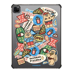 Ohdou Sticker Tablet Case | iPad Pro 12.9-inch (5th/6th gen) / iPad Impact Case / Black | Image 1