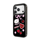 Berry Love | iPhone 18 Pro Max / Impact Case MagSafe Compatible - Glossy / Glossy Black | Image 2