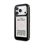 Follow your heart | iPhone 18 Pro Max / Impact Case MagSafe Compatible - Glossy / Glossy Black | Image 2