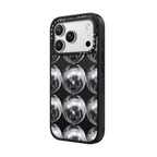 Disco Grid | iPhone 17 Pro Max / Impact Case MagSafe Compatible / Matte Black | Image 2