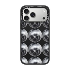 Disco Grid | iPhone 17 Pro Max / Impact Case MagSafe Compatible / Matte Black | Image 1