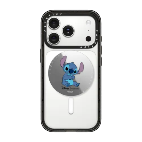 Stitch Snappy Grip Stand | Snappy Grip Stand / Snappy Mirror Grip Stand MagSafe Compatible / Silver | Image 1