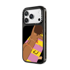 Bronzette Phone Case | iPhone 18 Pro Max / Impact Case MagSafe Compatible - Glossy / Glossy Black | Image 2