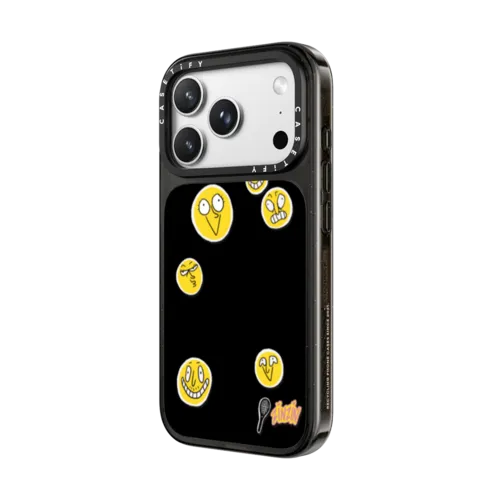 Le Tennis Phone Case | iPhone 18 Pro Max / Impact Case MagSafe Compatible - Glossy / Glossy Black | Image 2